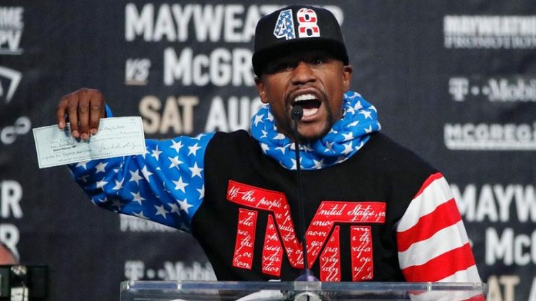 Is Floyd Mayweather Jr. plotting yet another comeback?