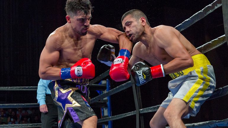 Victor Ortiz stops Saul Corral after 15-month layoff