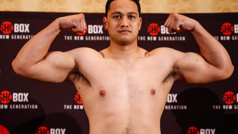 Junior Fa looks to become next heavyweight titleholder from New Zealand