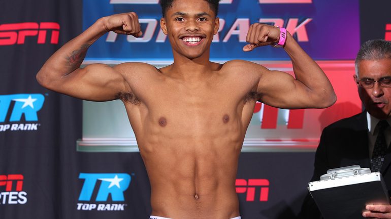 Shakur Stevenson, 6-0 and only 20, is already tired of waiting for his time in the spotlight
