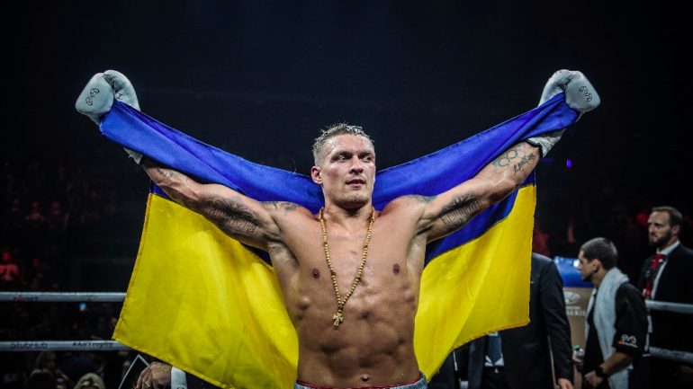 Oleksandr Usyk will face replacement foe Chazz Witherspoon in heavyweight debut