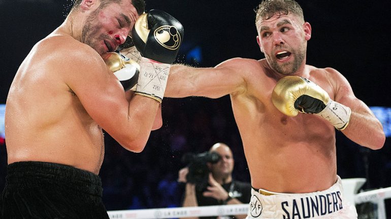 Billy Joe Saunders: ‘I am raring to go for Gilberto Ramirez, but if he doesn’t want to face me, give up the title’