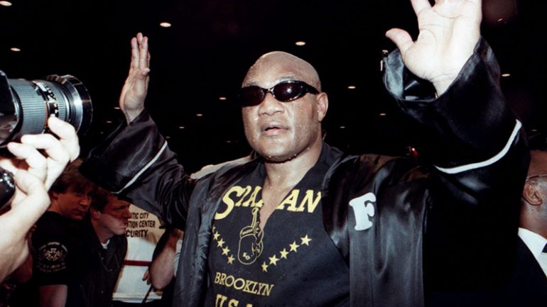 George Foreman now realizes he is boxing’s January Man