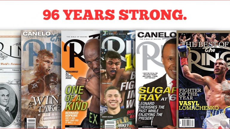 Happy 96th Birthday to ‘The Bible of Boxing’ Ring Magazine
