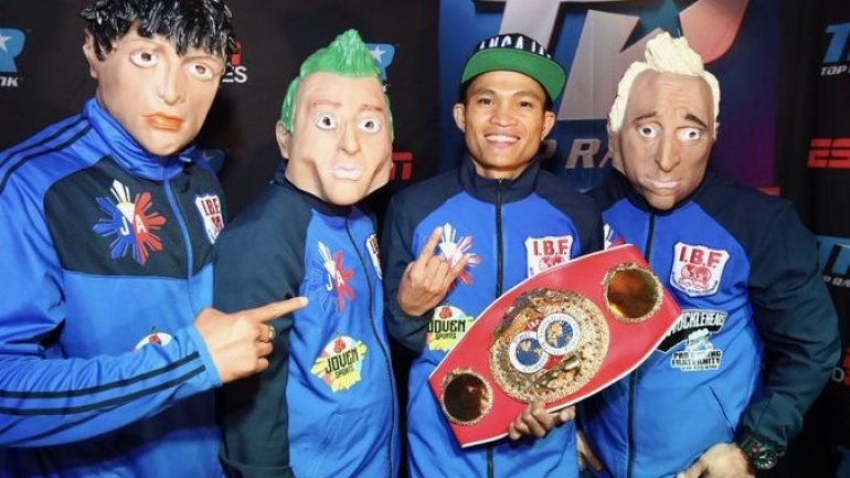 Jerwin Ancajas making U.S. debut, but fans have him feeling at home