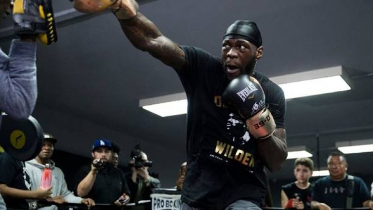 Deontay Wilder warns heavyweights: I’ll easily get to 50-0 after I unify titles