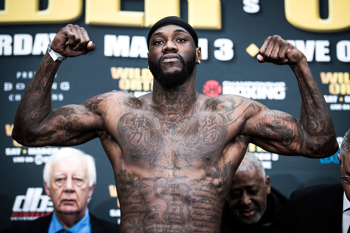 Photo gallery: Deontay Wilder-Luis Ortiz weigh-in - The Ring