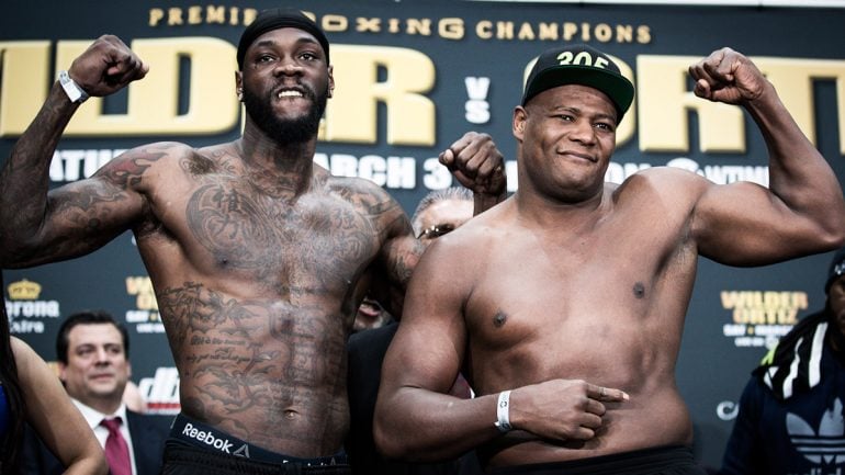 Deontay Wilder out to silence the doubters in heavyweight title defense vs. Luis Ortiz
