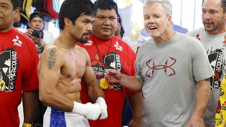 Manny Pacquiao parts ways with Freddie Roach ahead of Lucas Matthysse bout