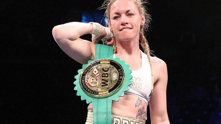 Heather Hardy fights for pay equality for female fighters