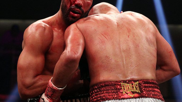 James DeGale deals with bloody eye, edges Caleb Truax to regain title