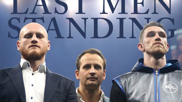 George Groves and Callum Smith will contest vacant Ring title at 168 pounds