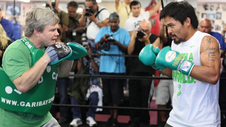 Manny Pacquiao denies decision on Freddie Roach has been made