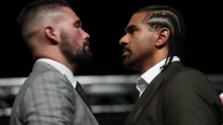 Tony Bellew: ‘All the pressure is on David Haye and his entire career is on the line’