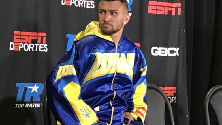 For Vasiliy Lomachenko, a dose of vulnerability is just what he needed