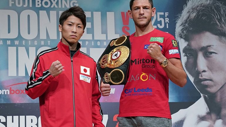 Naoya Inoue predicts KO victory against confident Jamie McDonnell