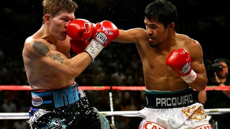 On this day: Manny Pacquiao crushes Ricky Hatton, wins Ring 140-pound title