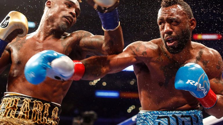 Jermell Charlo scores two knockdowns of Austin Trout to retain 154-pound title
