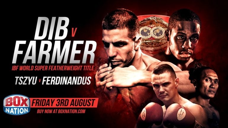 Tevin Farmer and Billy Dib make weight for vacant IBF junior lightweight title bout