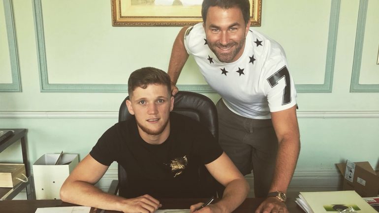 Former amateur star John Docherty signs with Matchroom Boxing