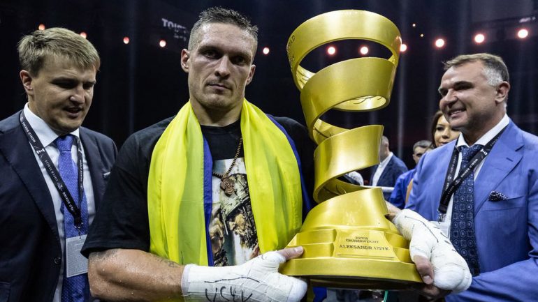 Aleksandr Usyk and K2 promotions sign multi-fight deal with Matchroom Boxing