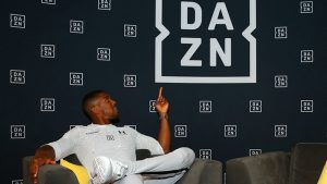 Anthony Joshua's IBF/WBA/WBO heavyweight title defense against Alexander Povetkin, on September 22, won't be seen on Showtime or HBO. It will only be available on DAZN's new streaming service in the U.S.