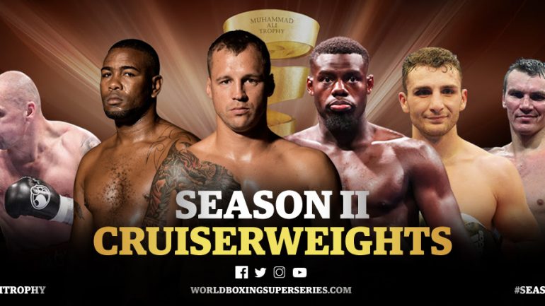 Cruiserweight matchups set for Season 2 of World Boxing Super Series