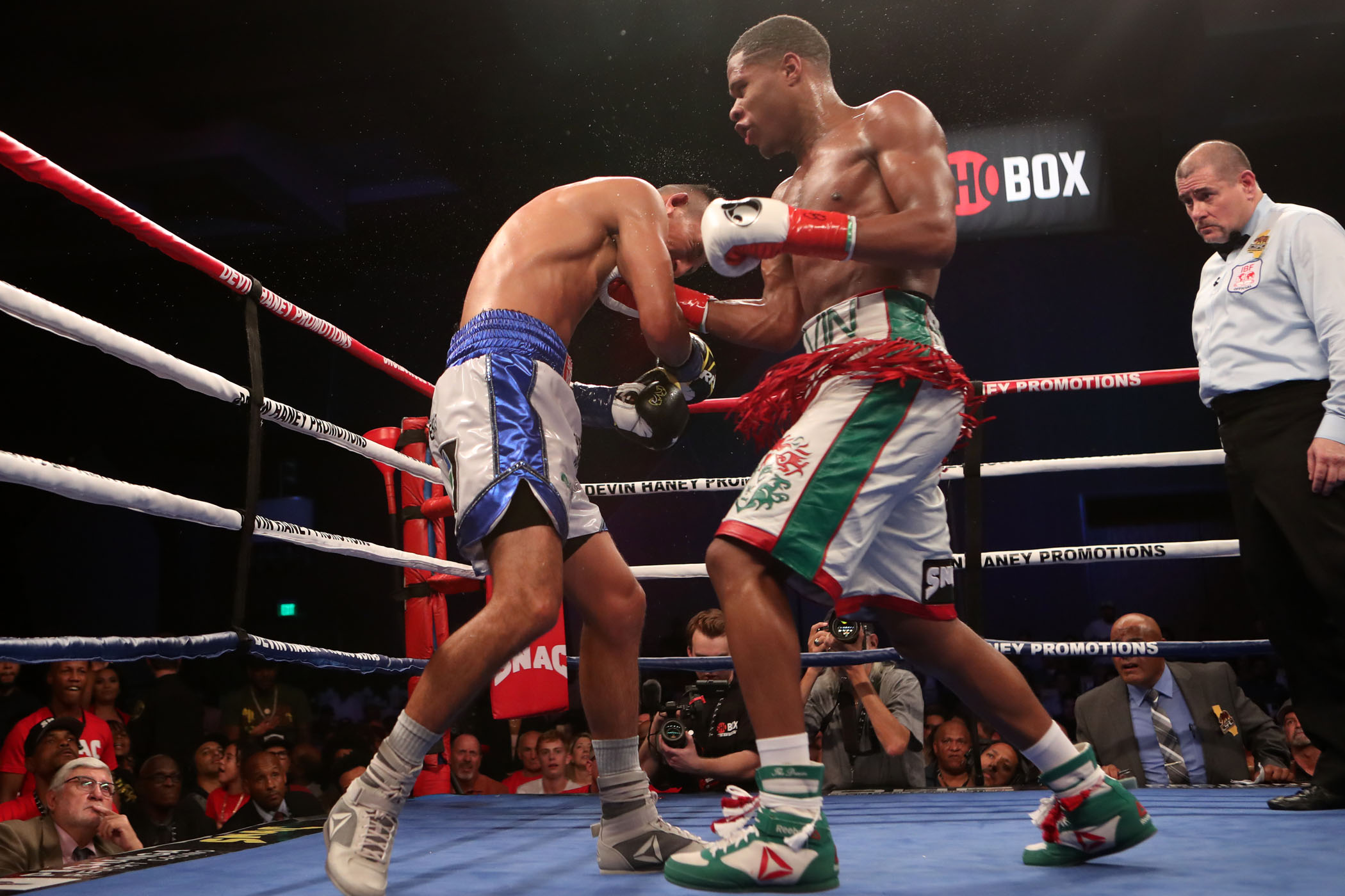 Devin Haney cruises to victory in step-up fight against Juan Carlos Burgos on ShoBox