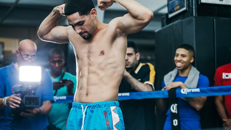 Leaner Danny Garcia plans to increase punch output against Adrian Granados