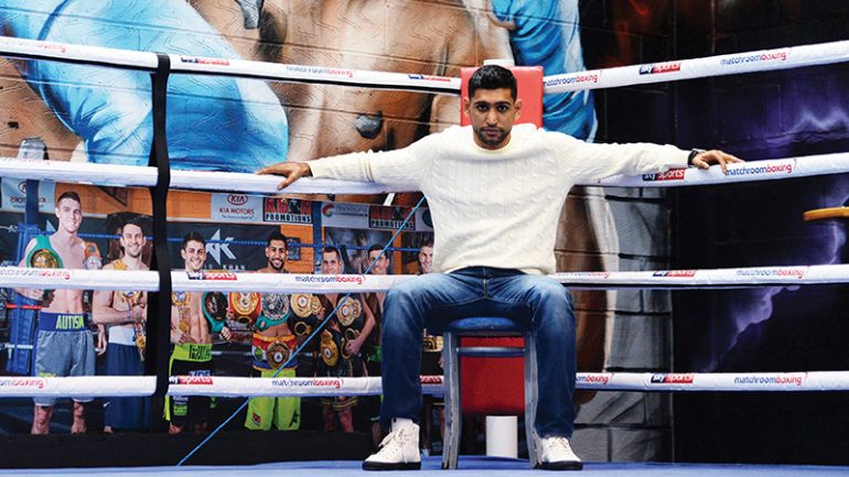 Amir Khan talks about trainer switches and his trash talk on TMZ