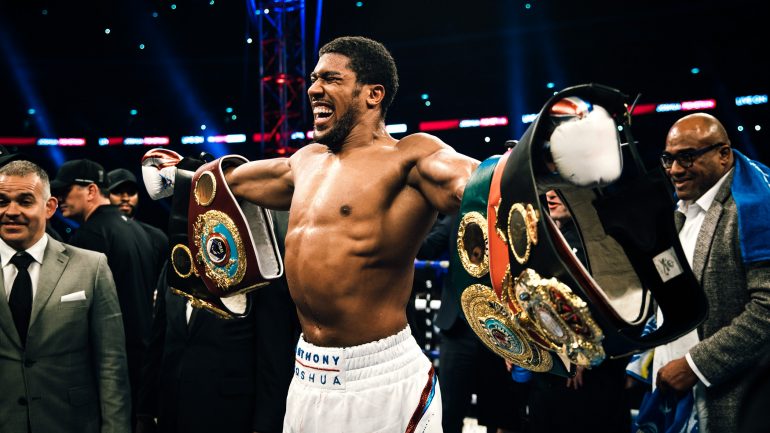 Ring Ratings Update – Anthony Joshua remains the No. 1 heavyweight