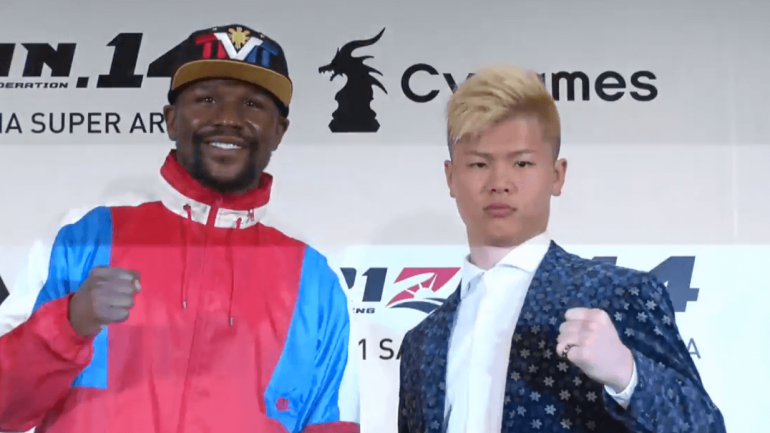 Floyd Mayweather set for Dec. 31 bout in Japan against Tenshin Nasukawa; rules unclear