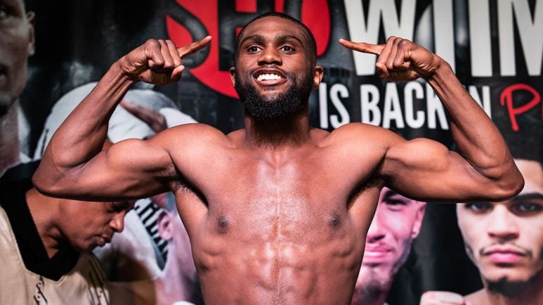 Jaron Ennis scores 3 knockdowns against Juan Carlos Abreu, wins by sixth round stoppage