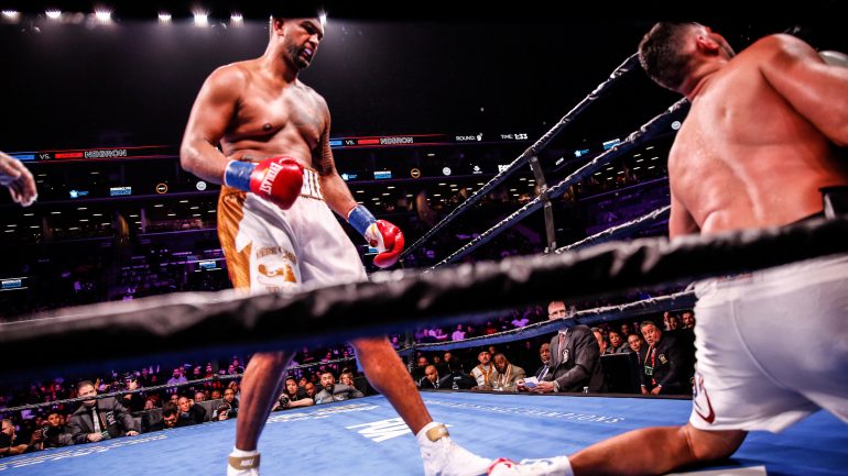 Dominic Breazeale scores ninth-round stoppage of Carlos Negron, calls out Deontay Wilder