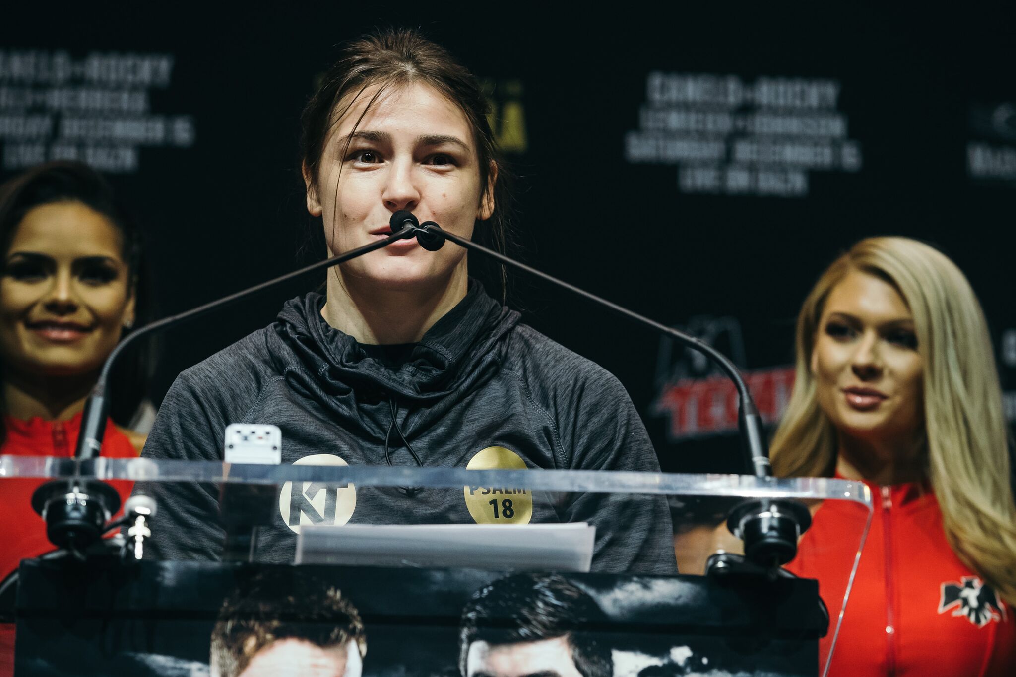 Katie Taylor shuts out Eva Wahlstrom in Garden debut, retains ...