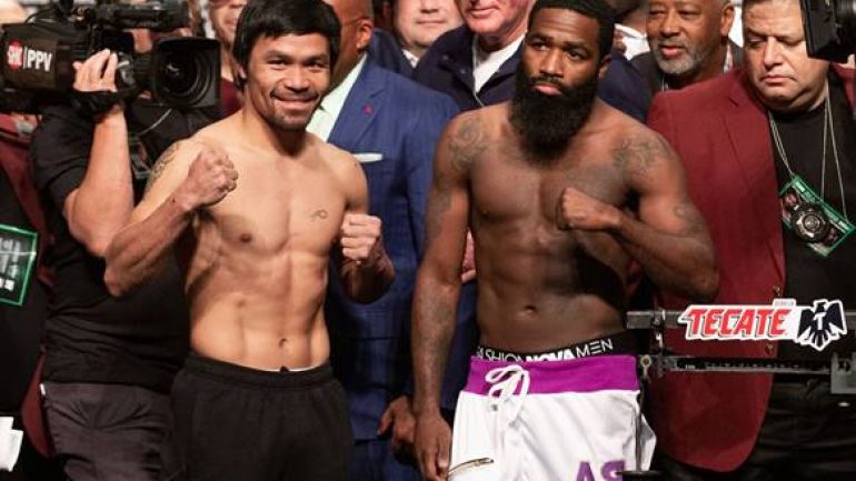 Manny Pacquiao, Adrien Broner ripped and ready for welterweight showdown