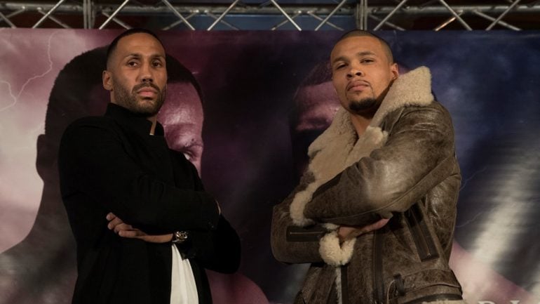Chris Eubank Jr.: ‘I respect what James DeGale’s done, I don’t admire him as a fighter’