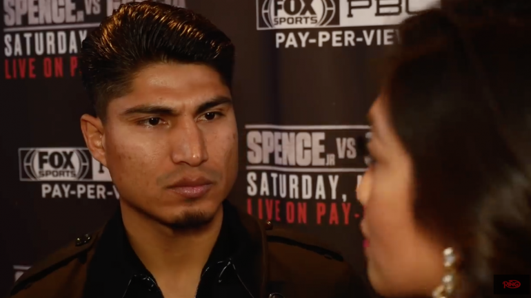 Watch: Mikey Garcia expects Errol Spence to respect his punching power