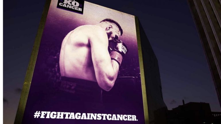 Jose Ramirez-Jose Zepeda promotion dedicated to the fight against cancer