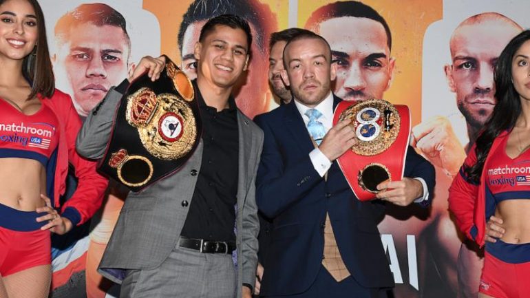 Watch: TJ Doheny says he’s bringing his best to Danny Roman 122-pound title unification