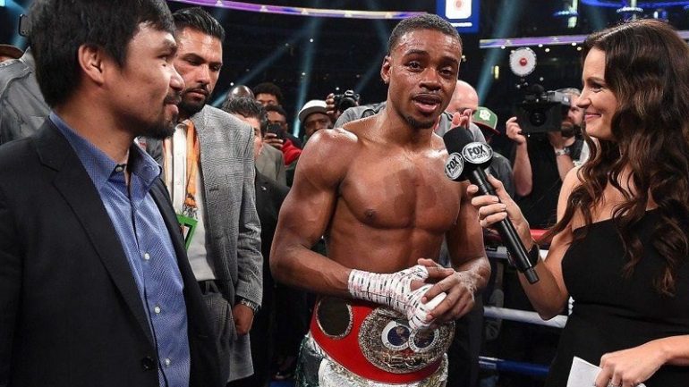 Manny Pacquiao announces August 21 showdown with Errol Spence Jr.