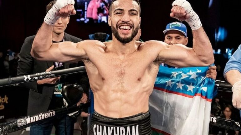 Shakhram Giyasov: ‘My goal is to conquer the junior welterweight division’