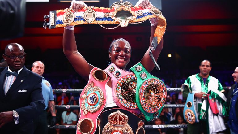 Claressa Shields withdraws from 154-pound title bout due to injury