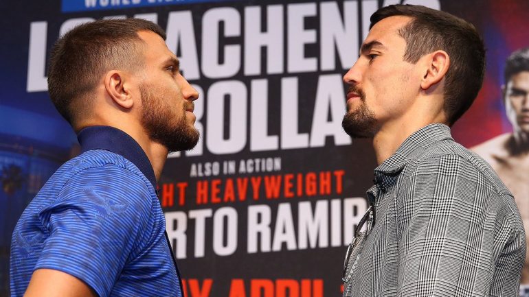Lomachenko ready for a “defensive” Crolla, still chasing undisputed championship and history