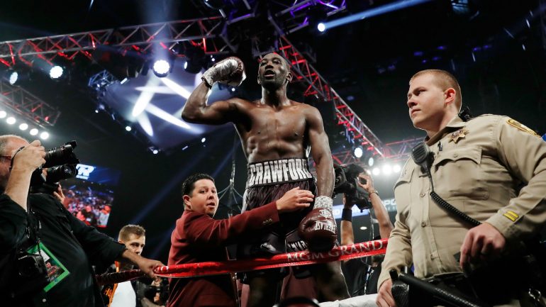 Terence Crawford gives challenger Kell Brook respect, promises to put on a show