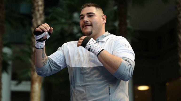 Andy Ruiz: ‘I’m here to win. I’m not scared of nobody’