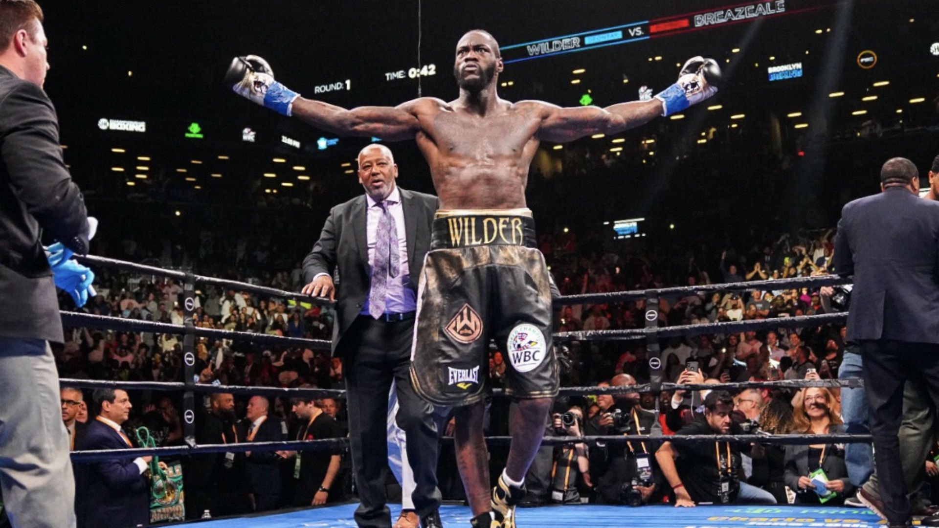 What we learned from Deontay Wilder's 1st-round knockout of Dominic Breazeale - The Ring1920 x 1080