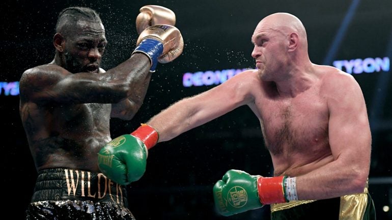 Tyson Fury expects Deontay Wilder rematch in March or April 2020