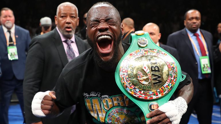 Deontay Wilder asks for patience over Anthony Joshua fight