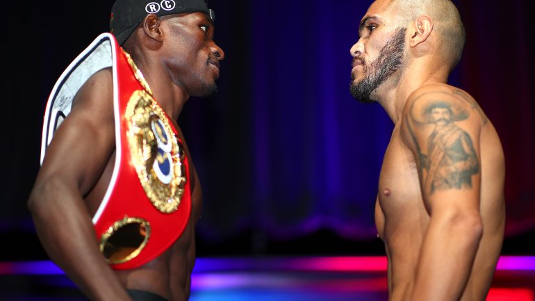Ray Beltran weighs in over the lightweight limit, cannot win title against Richard Commey